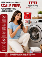 IFB Essentials Descal: Deep Clean & Protect Your Washing Machine Pack of 3