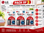LG ScaLGo Descaling Powder for Washing Machine | Limescale & Residue Remover pack of 3